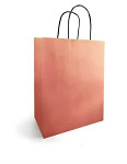 Papírová taška - bronzová kraftová - 18 x 22 cm Papírová taška - bronzová kraftová - 18 x 22 cm
