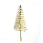 Zápich stromeček ivory glitr -  8 cm