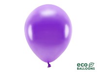 Balonek latexový 30 cm - metalický tm.fialový - 1ks