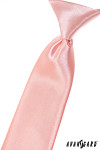 Kravata chlapecká - růžová