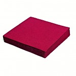 Ubrousky 33x33 cm -  bordo - 20 ks