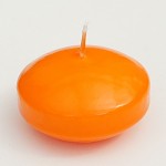 Plovoucí svíčka - oranžová