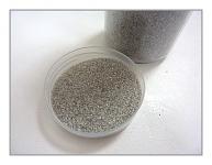 Dekorační písek 500 g -sv. šedý