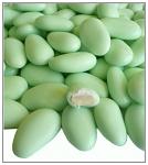 Svatební mandle - světle zelené (mátové) - 250 g   